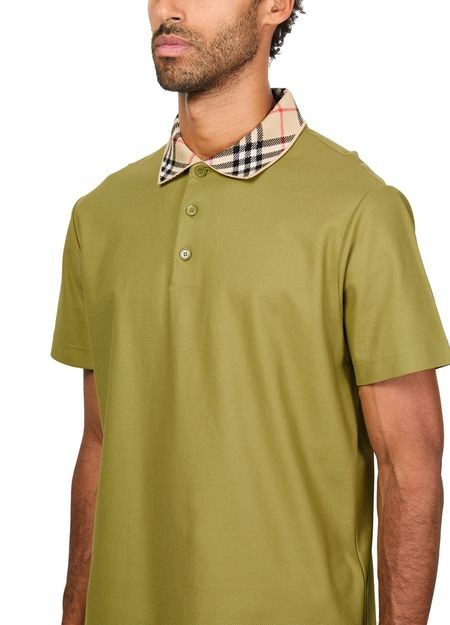 BURBERRY Check cotton polo shirt - Image 4