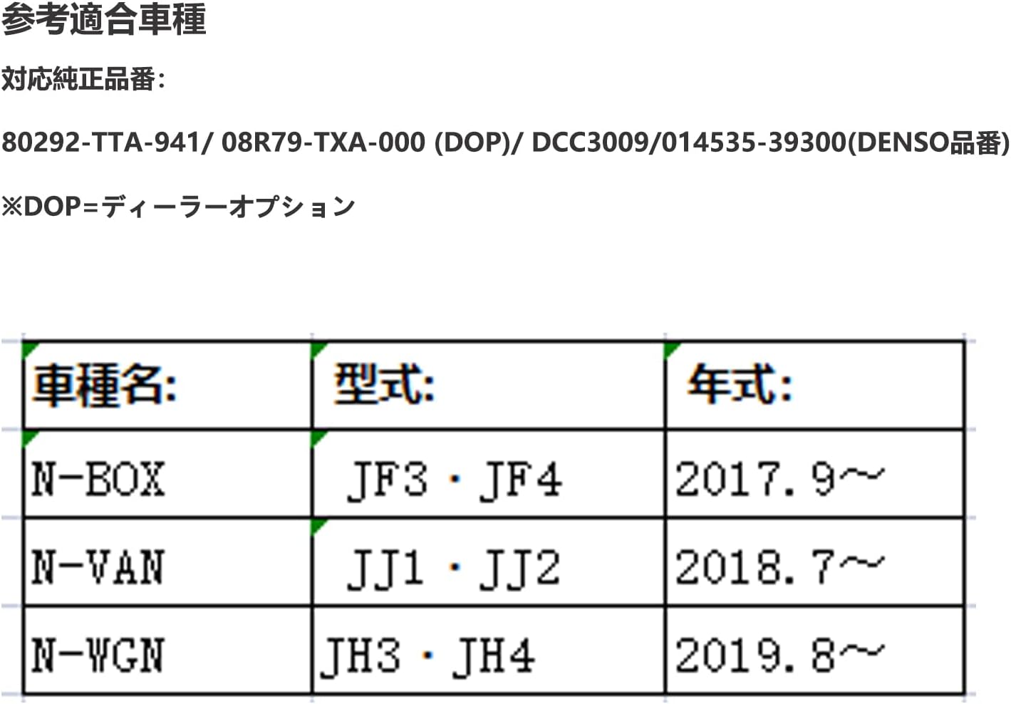HONDA Air Conditioner Filter N-BOX NBOX JF3/JF4 (JF1.JF2 Not Available)/N-WGN JH3/JH4 (JH1.JH2) / N-WAN NVAN JJ1, JJ2 / N-ONE JG3/JG4 with Activated Carbon Replacement, Special 5 Layer Construction,