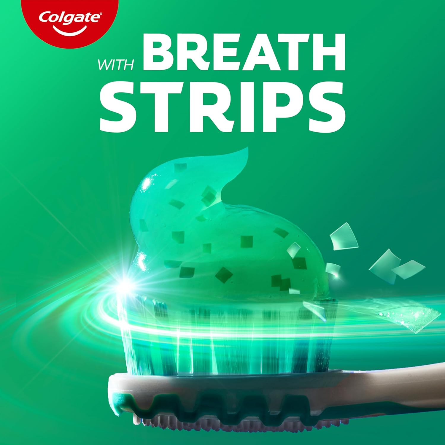 Colgate MaxFresh Clean - Paquete de pasta de dientes de menta fresca, con flúor y cientos de mini tiras de aliento, deja la boca con una sensación refrescante durante horas, paquete de 4, 6.3 onzas