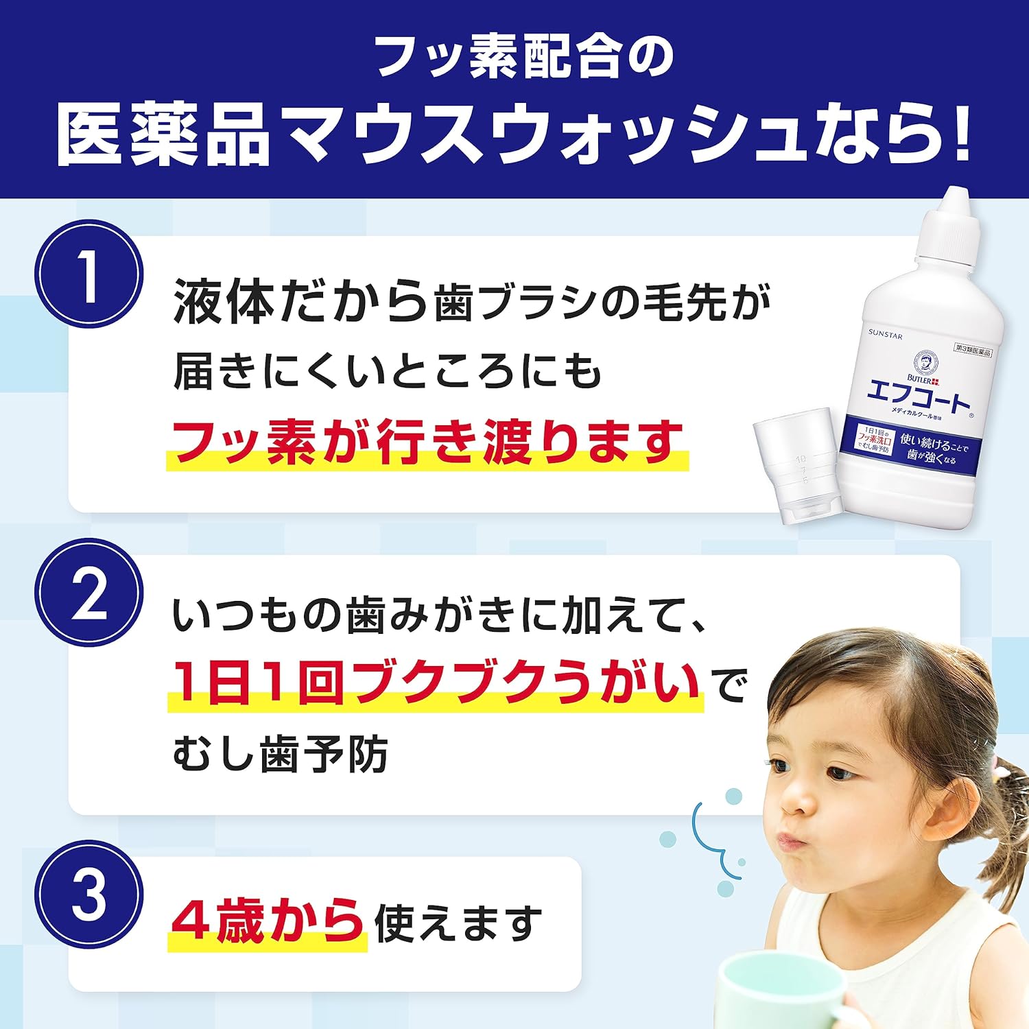 【第3類医薬品】エフコート メディカルクール香味 250mL