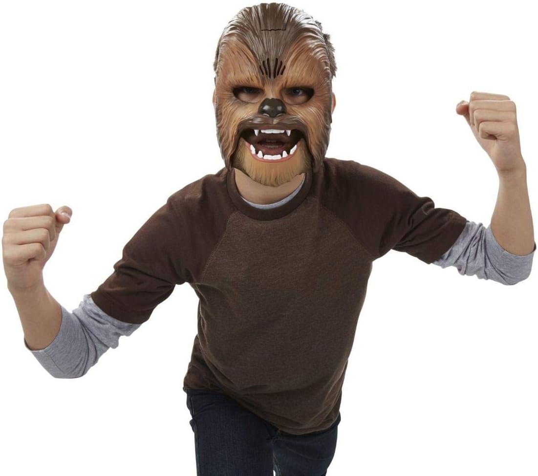 Máscara electrónica de Chewbacca, Star Wars The Force Awakens , Estándar, Marrón