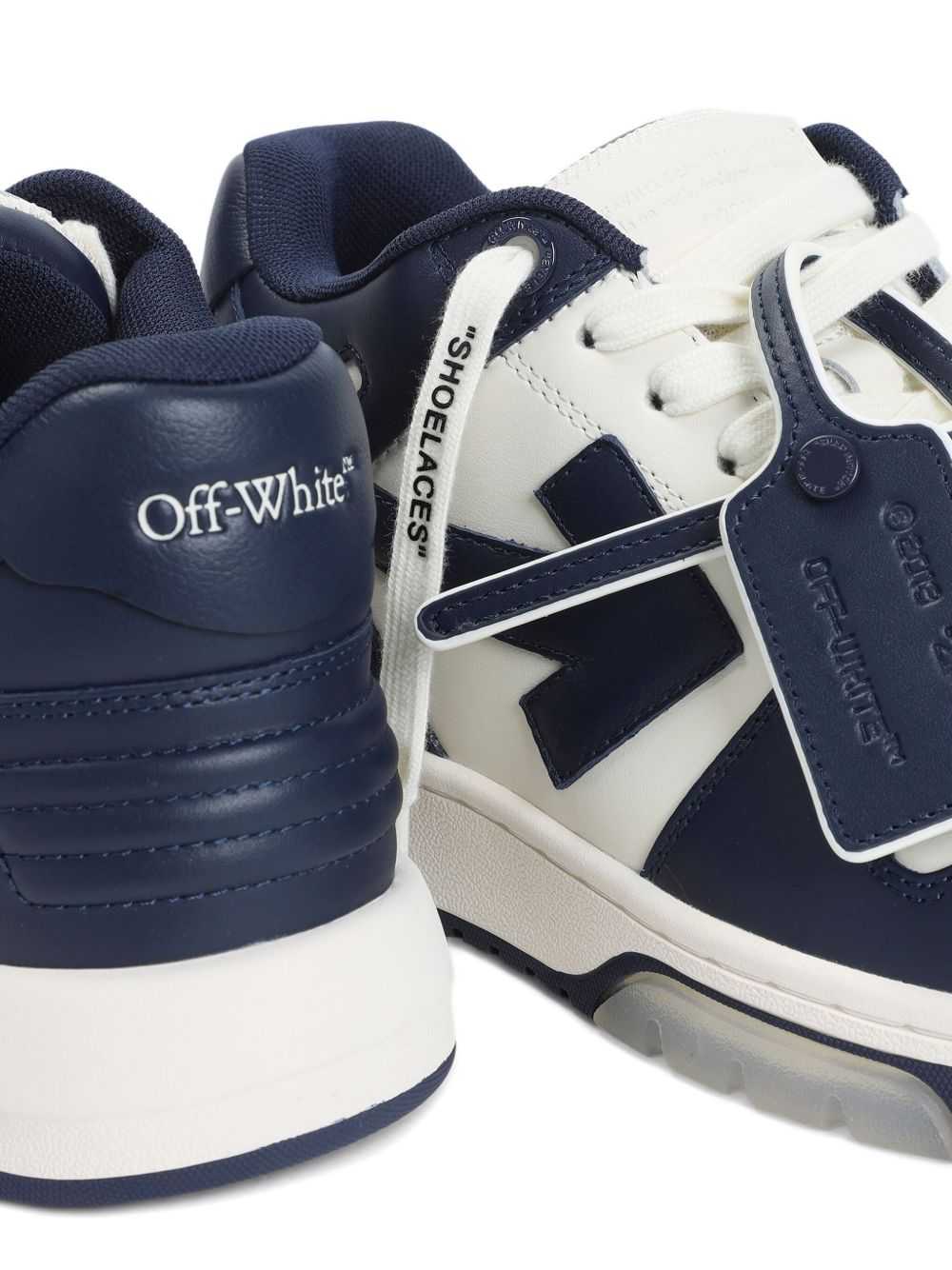 Off Off White Sneakers Blue - Image 4