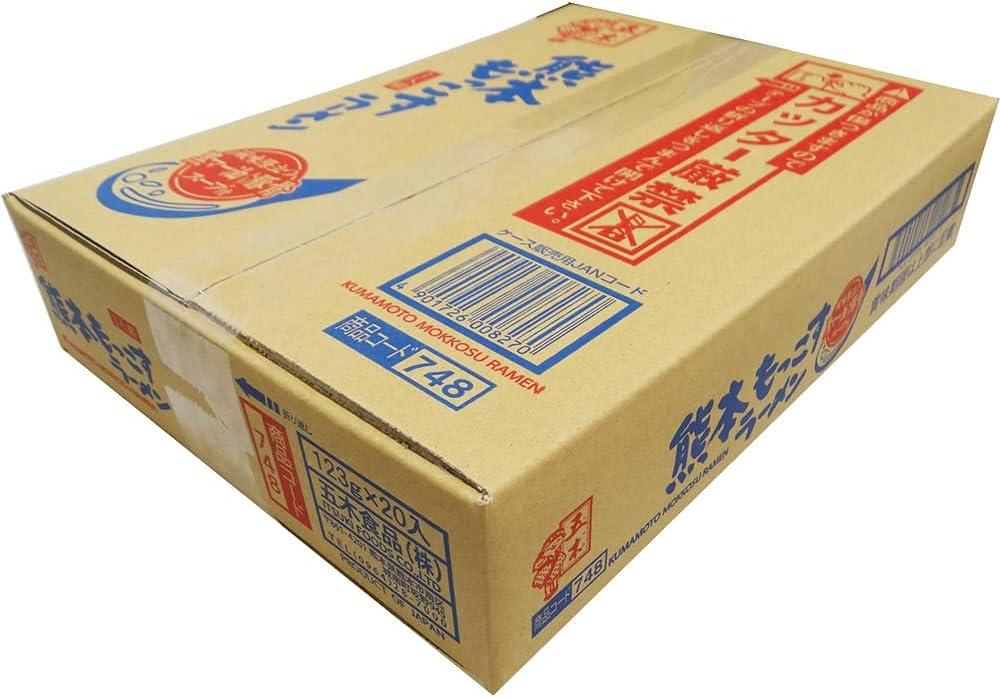 Gogi Foods Kumamoto Momkosu Ramen, 4.3 oz (123 g) x 20 Bags