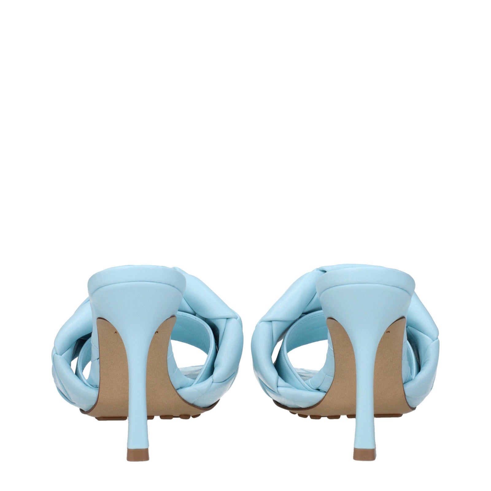 Bottega Veneta Sandals Women Heavenly Leather/Pale Blue - Image 4