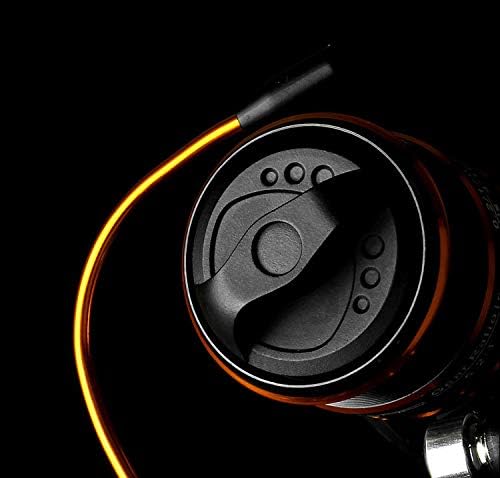 Spinning Reel, No. 500, Fishing Reel, Lightweight, Maximum Drag Force, 11.0 lbs (5 kg), Easy to Toss, Saltwater, Fresh Water, Left/Right Interchangeable Handle, Gear Ratio: 5.2:1 YU61