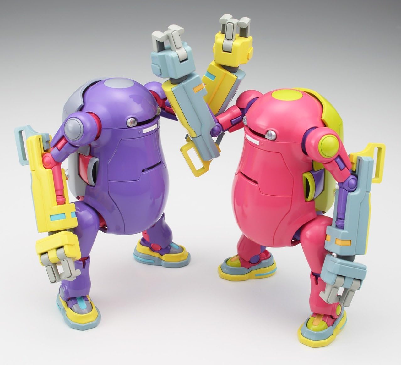 ハセガワ クリエーターワークスシリーズ メカトロウィーゴ No.07 ぱわーあーむ ぱーぷる&ぴんく 1/35スケール プラモデル 64754