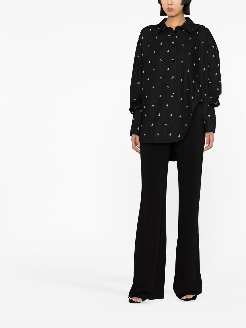 The Attico全オーバープリントシャツ - Image 4