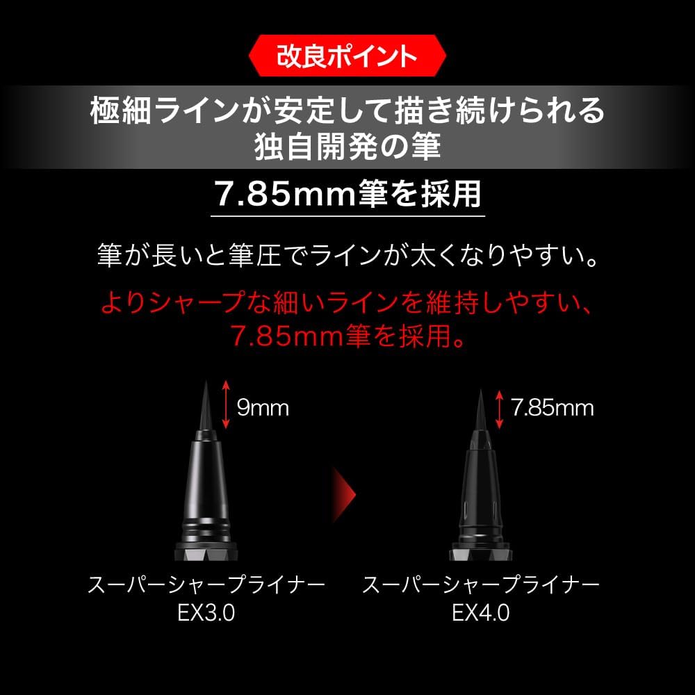 Kate Super Sharp Liner EX4.0 BK-1 Refill