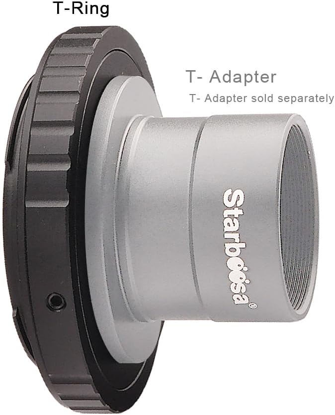 ANQILAFU M42 T-Ring Adapter - Telescope Connection Adapter for Nikon SLR and DSLR Cameras - Perfect for Astronomy, Moon and Landscape Photography