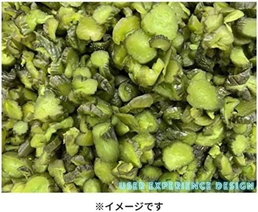 Green Farm Blue Cucumber Flavored Pickles, 2.2 lbs (1 kg) x 1 Bag [Economy & Commercial Use]