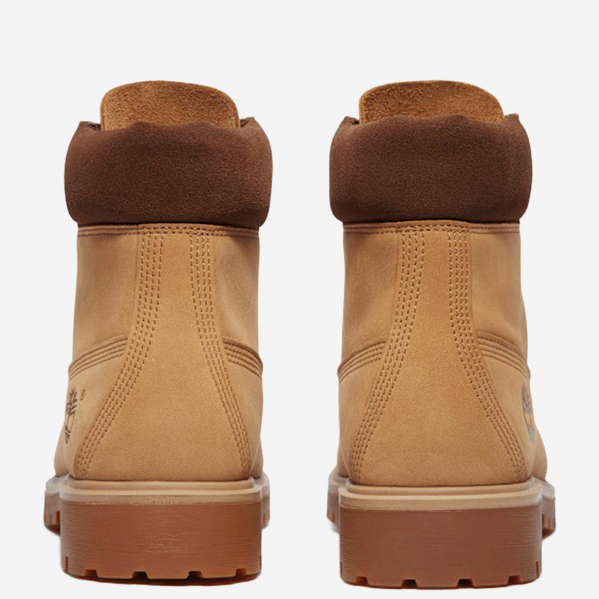 Erl ティンバーランドプレミアム6インチレザーアンクルブーツロゴ付き - Image 4