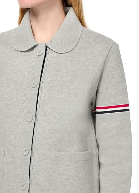 THOM BROWNE コットン製 rwb ストライプ ワークジャケット - Image 4