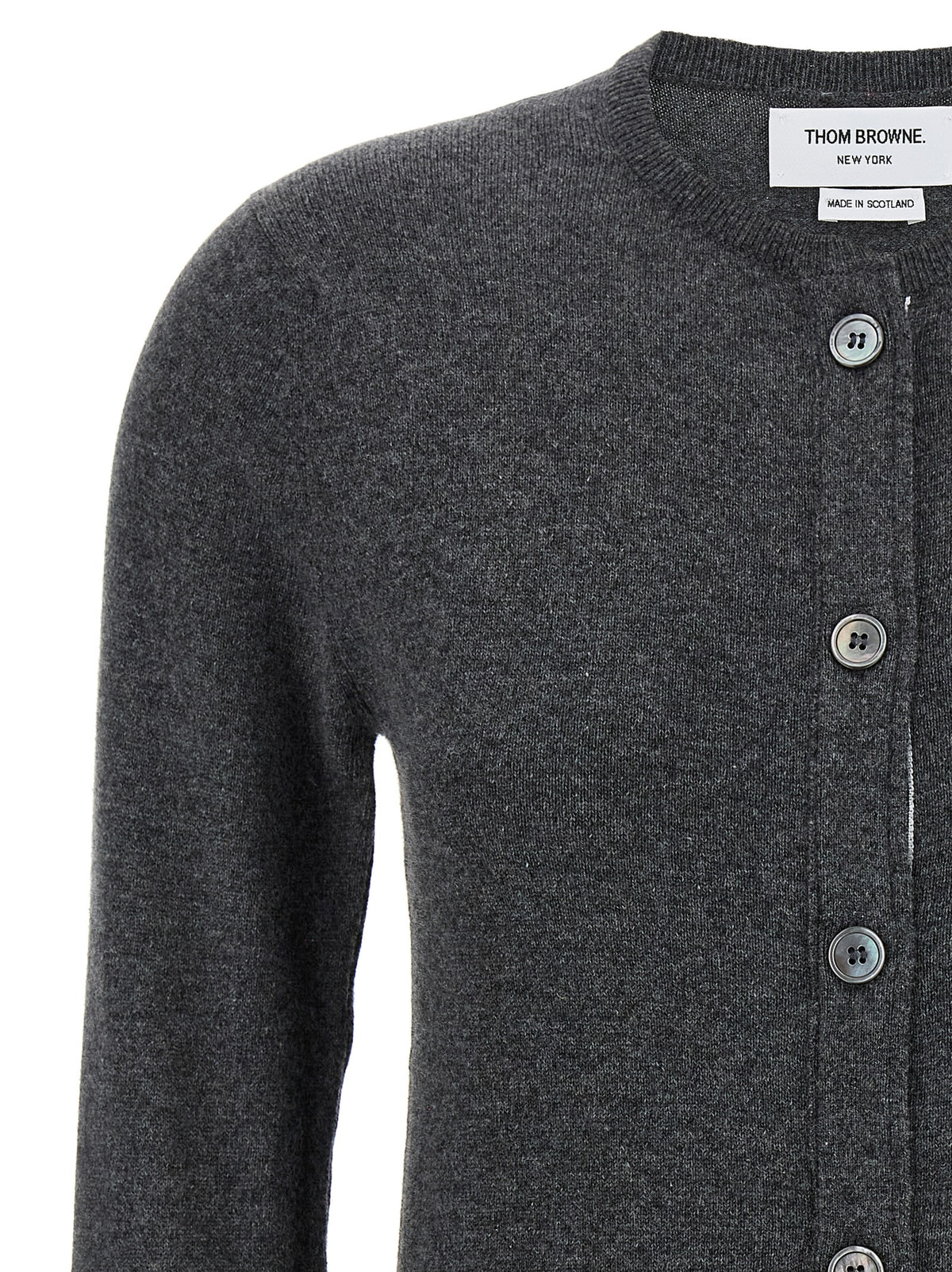 Thom Thom Browne 'Classic Cashmere 4 Bar' Cardigan - Image 4