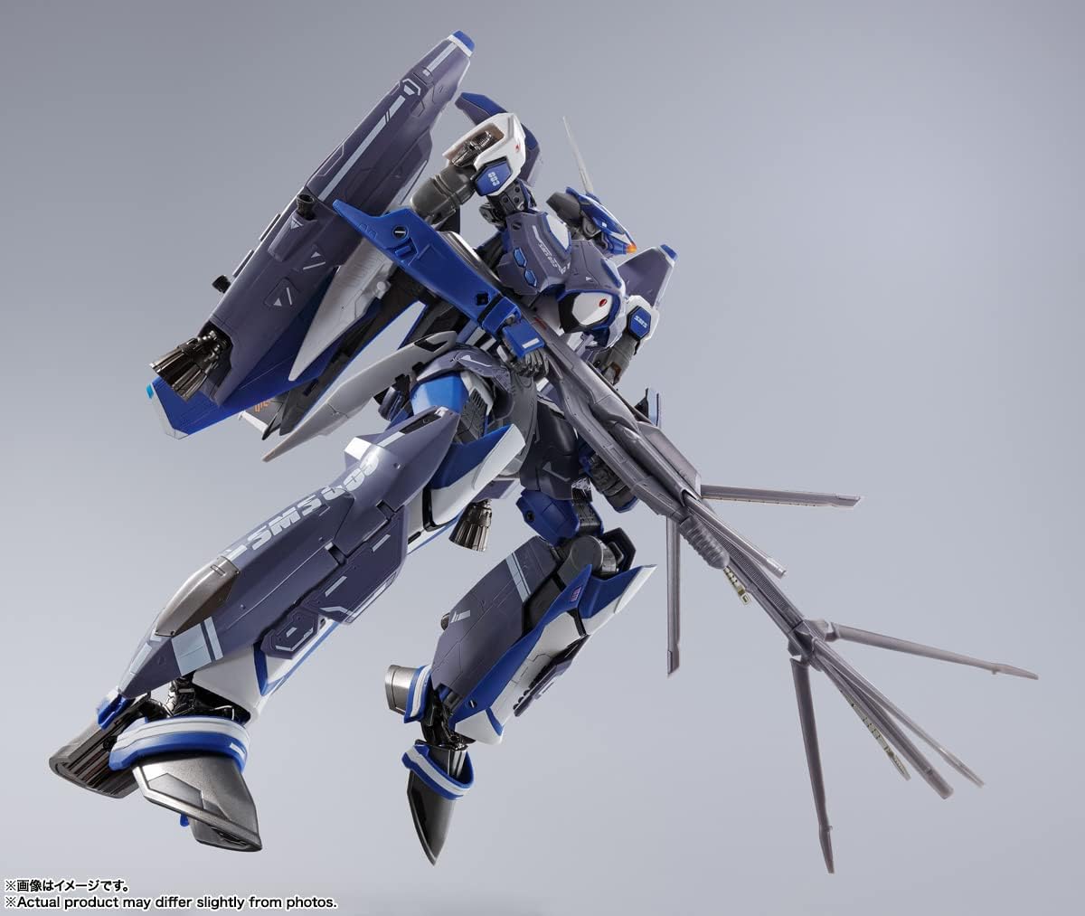 BANDAI SPIRITS DX Chogokin Macross F VF-25G Super Messiah Valkyrie (Michael Blanc Machine) Revival Ver. Approx. 11.8 inches (300 mm), ABS & PVC & Die-Cast Painted Action Figure