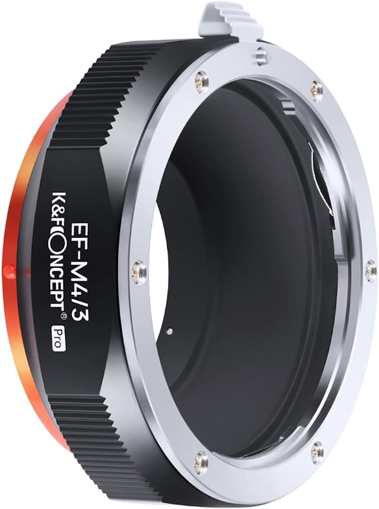 K&F Concept Lens Mount Adapter P Series KF-EFM43.P (Canon EF Mount Lens to Micro Four Thirds Mount Convert)