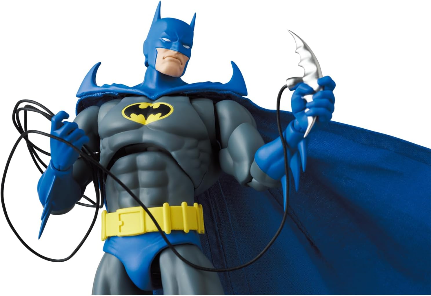 MEDICOM TOY MAFEX No. 215 KNIGHT CRUSADER BATMAN Knight Crusader, Batman, Total Height: Approx. 6.3 inches (160 mm), Non-scale, Painted Action Figure
