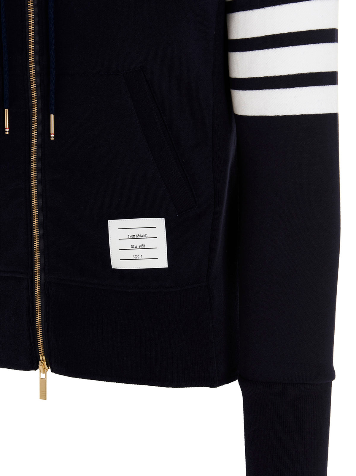 Thom Thom Browne '4 Bar' Hoodie - Image 4
