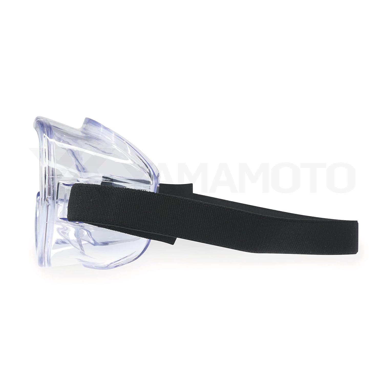 Yamamoto YG-5090HFN Non-Porous Goggles, Set of 10, Anti-Fog Specifications, Can be Used with Glasses/Masks, Splash, Infection Prevention, Made in Japan, Clear HF (Outer Hard Coat + Interior Anti-Fog),