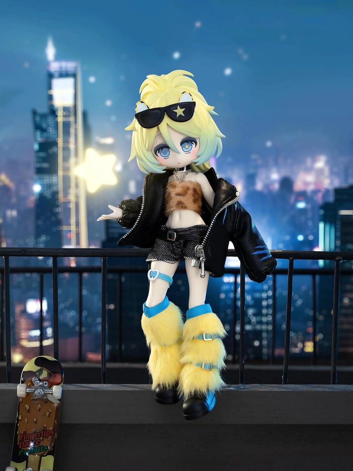 Briskyjp Pounding Moment 10,000 Times of Escape Plan Blind Box Doll 1 Piece Box Height Approx. 6.9 inches (17.5 cm) PVC & ABS Material 1/12 BJD Special Body Girls Gift Joint Action Figure Painted