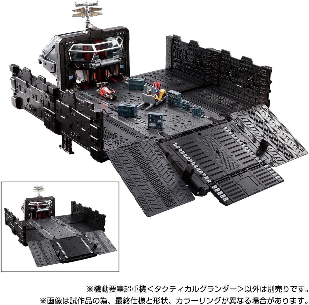 T-SPARK Diaclone Mobile Fortress Super Heavy Machine, Tactical Grander Action Figure