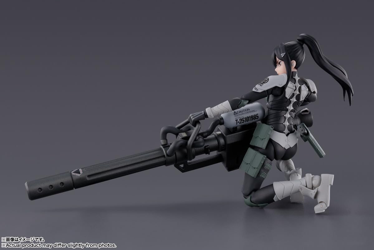 BANDAI SPIRITS S.H. Figuarts Kaiju No. 8 Mina White Approx. 5.5 inches (140 mm), PVC & ABS, Pre-painted Action Figure