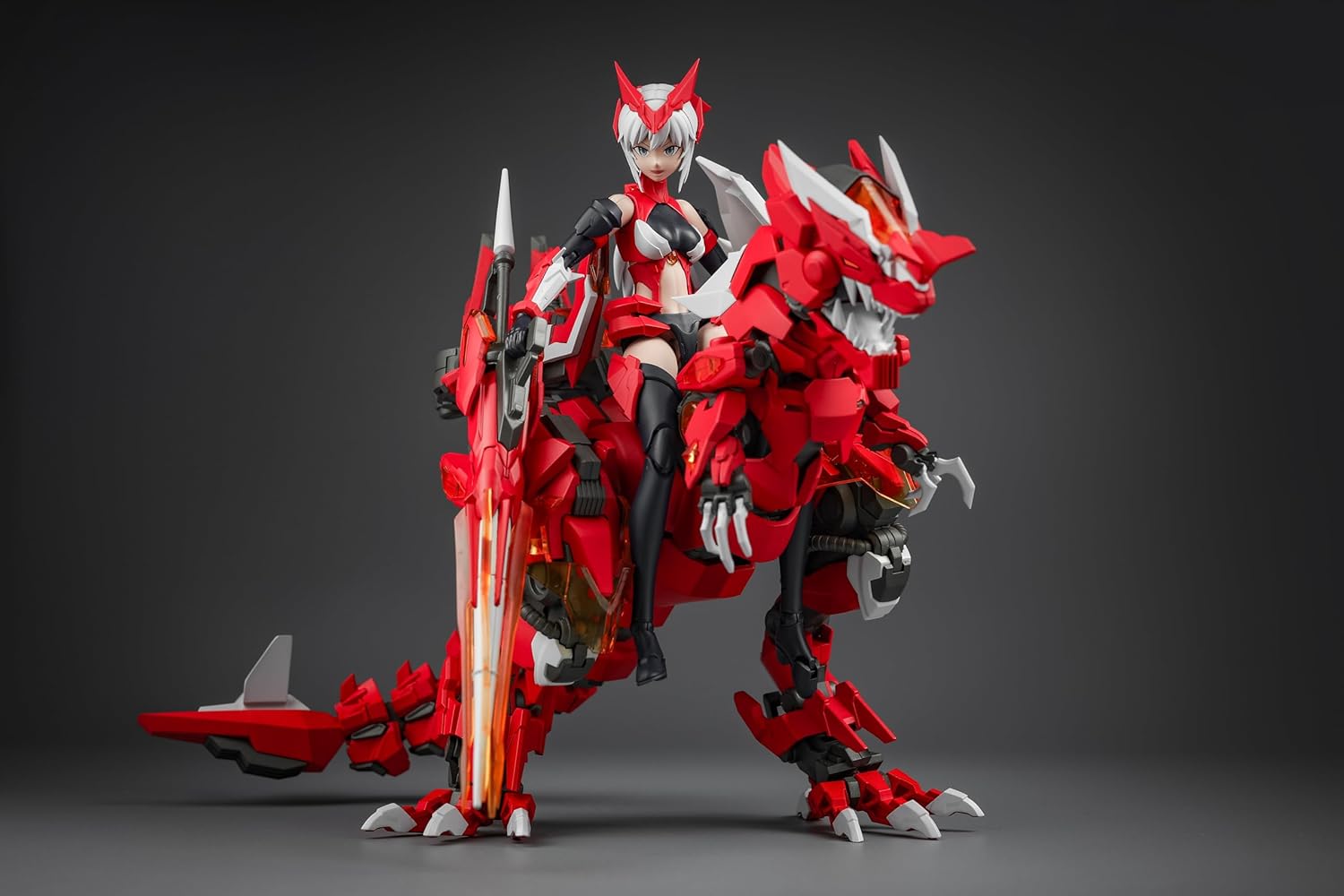 Kigosha X PLAY Dragon 01 Feather Dragon & Firefly 1/12 Scale ABS Plastic Model