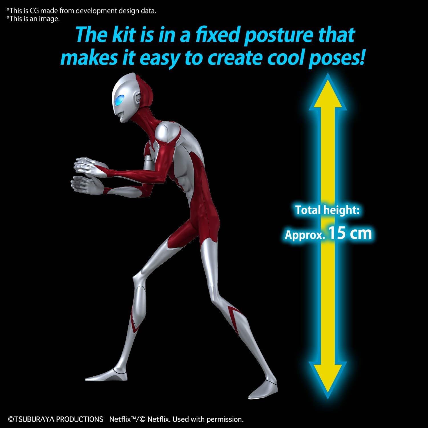 EG Energy Grade Ultraman (Ultraman: Rising) Color Coded Plastic Model