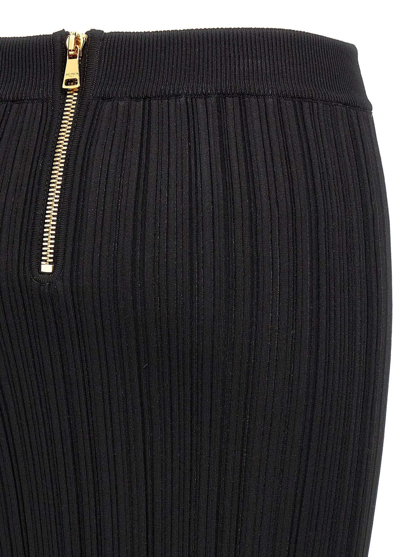 Balmain バルメインプリーツミディスカート - Image 4