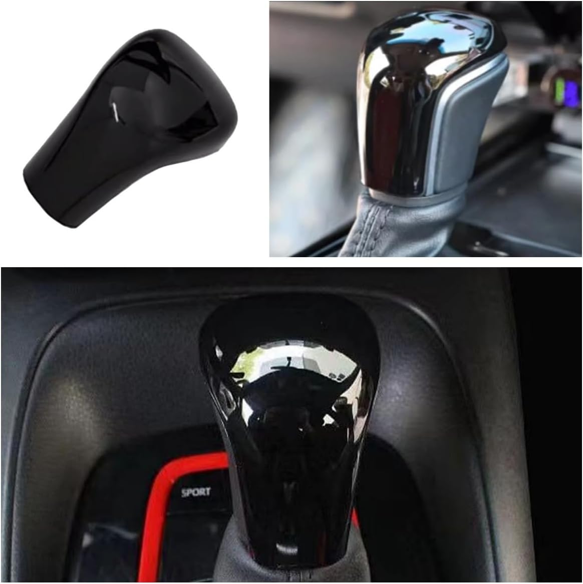 For Camry 10th XV7# 2017-2024 Steering Button Panel 3P Door Power Window Button Cover 4P Center Shift Cover 1P Shift Knob Cover Steering Wheel Panel 1P For Toyota Vehicles Only 9pcs Set (For