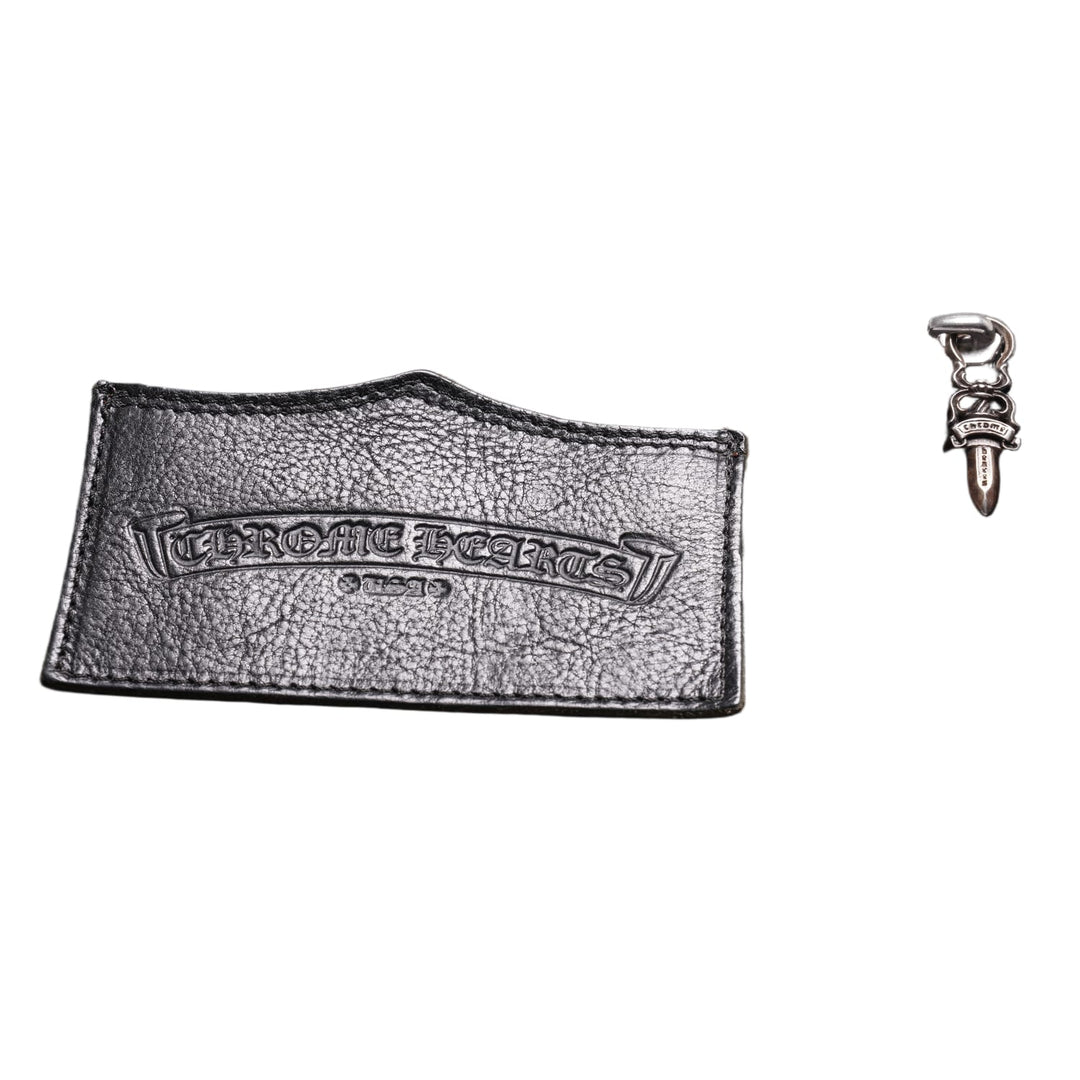 CHROME HEARTS 'LEATHER CROSS PATCH' CAMO TOTE BAG