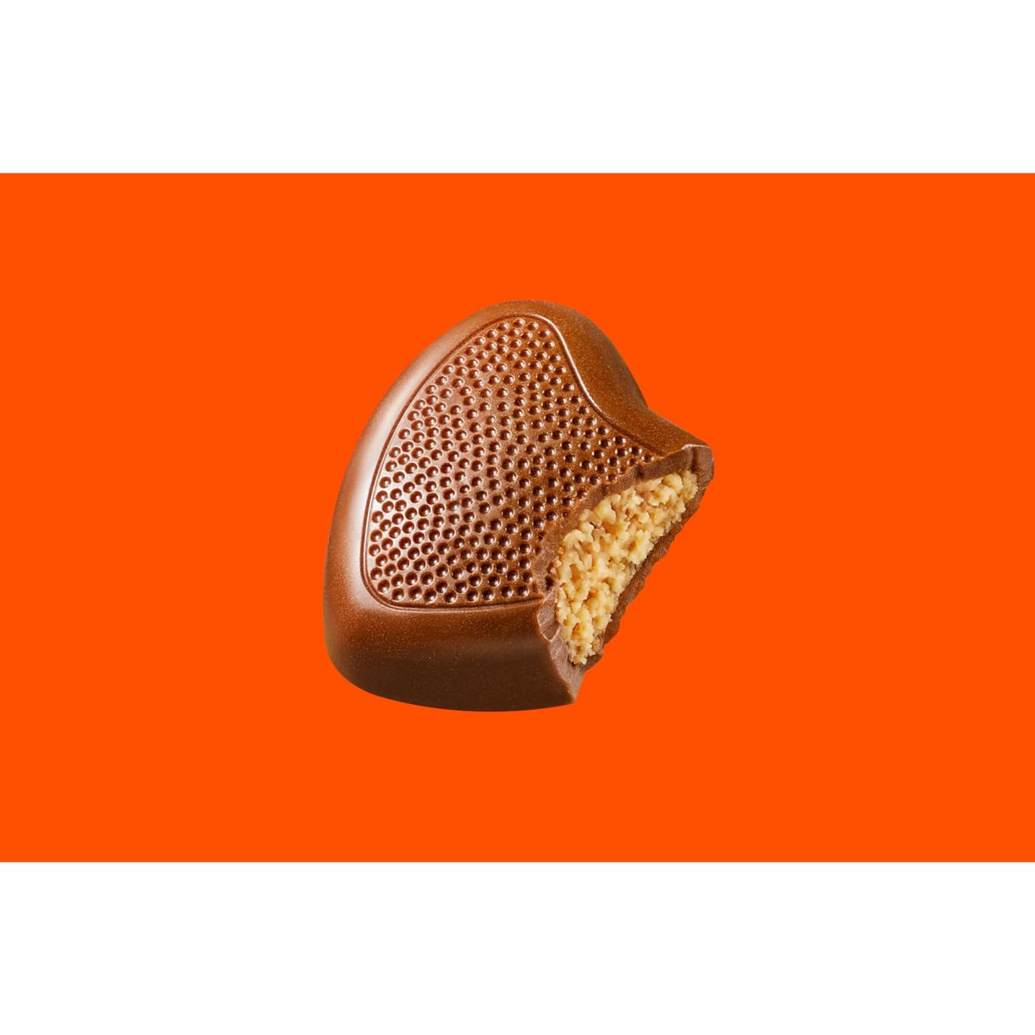 REESE'S Corazones de crema de mantequilla de maní de chocolate, bolsa de dulces de San Valentín, 9.1 onzas