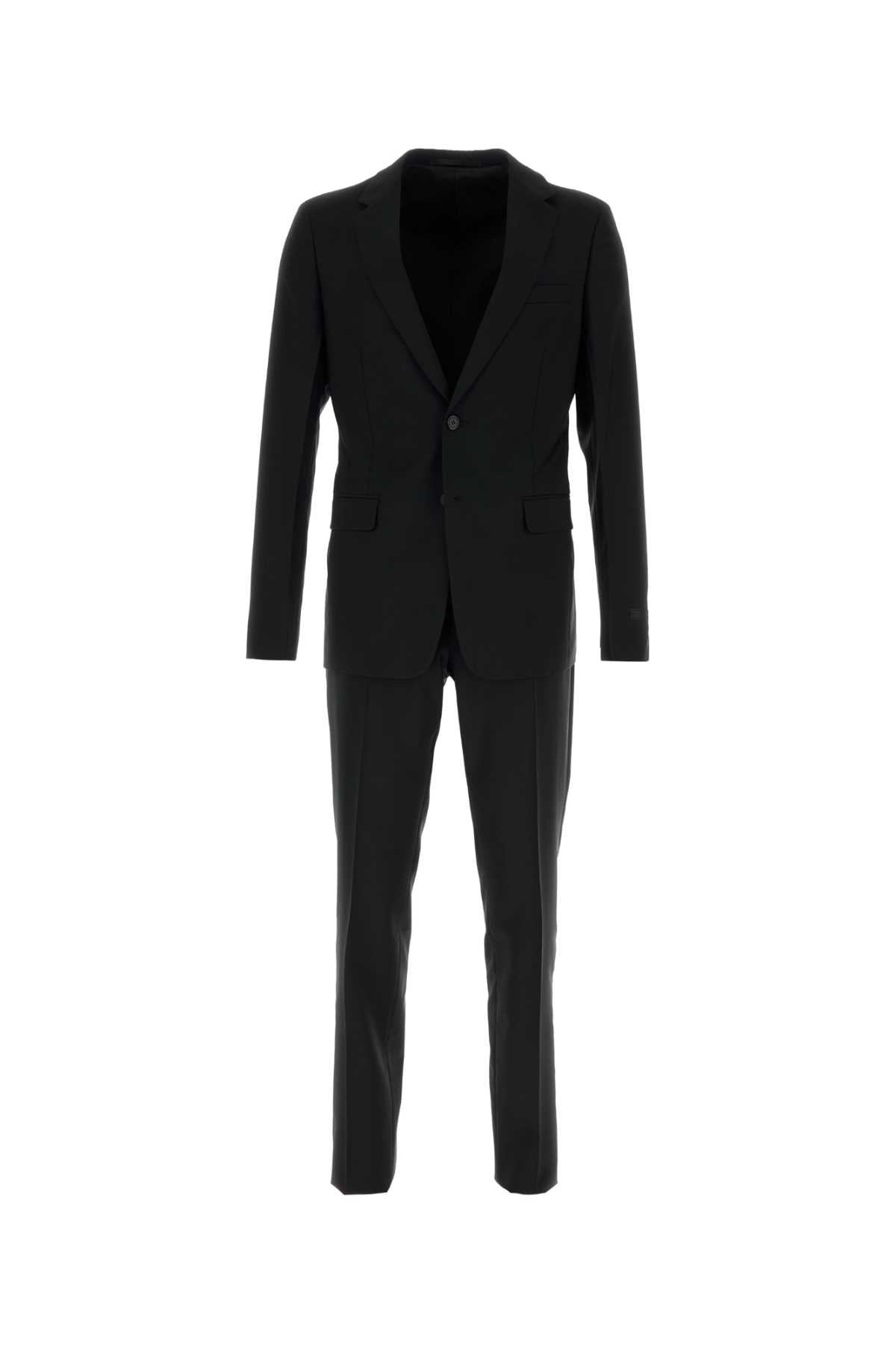 Prada プラダ ブラック ウール ブレンド スーツ - Image 4