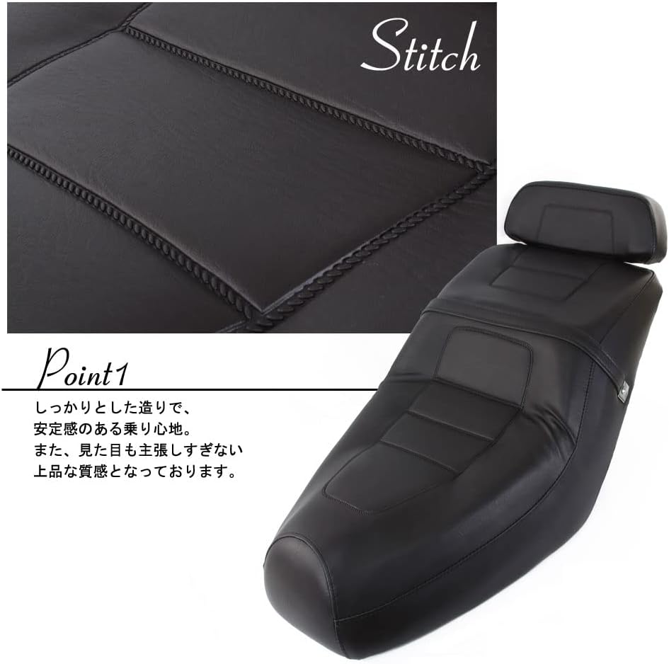 Honda Fusion MF02 Genuine Type Seat Brown Base with Backrest Tandem Belt Brown Exterior Custom Parts Repair Replacement