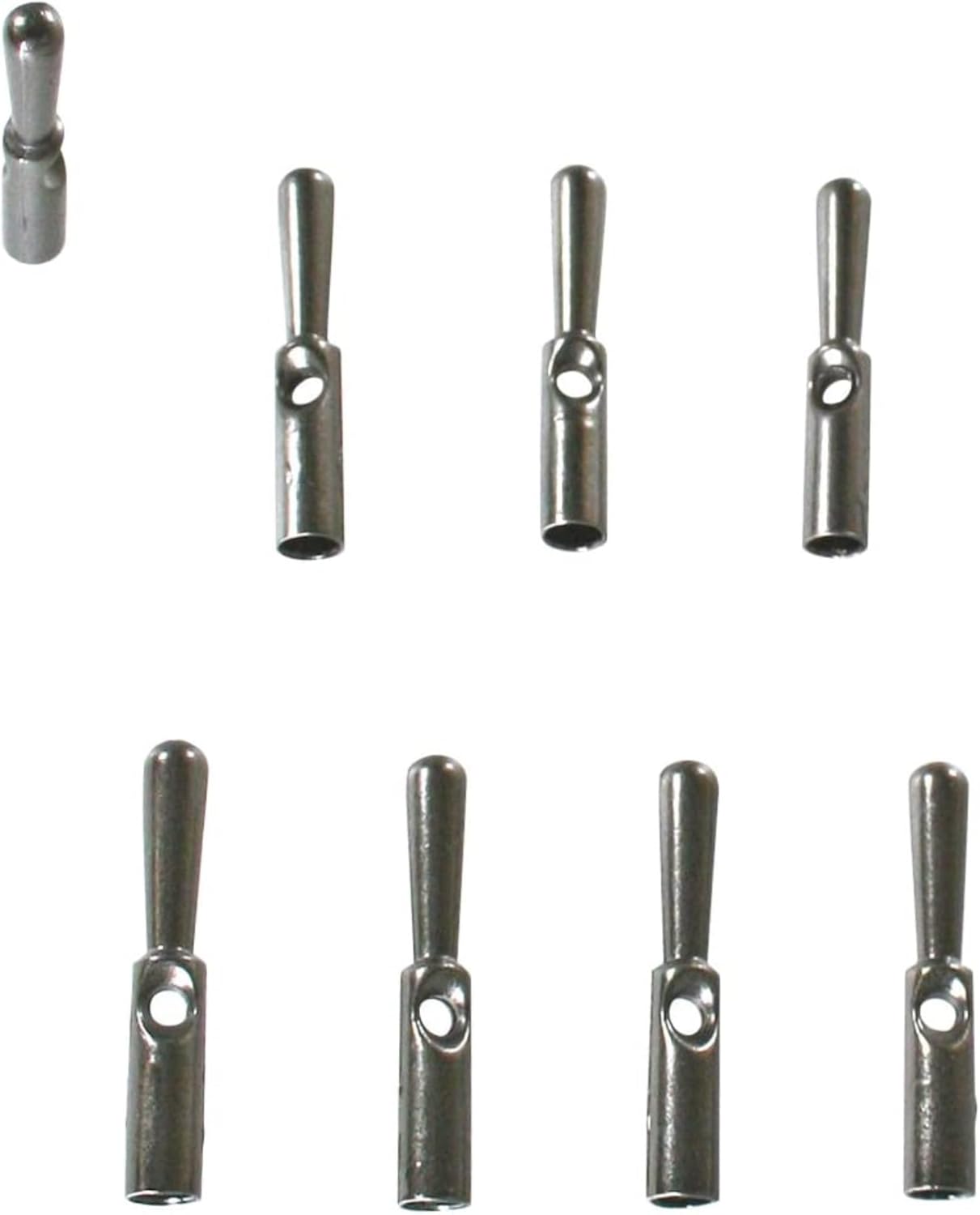 Waki Sangyo You Too Umbrella Artisan Tsuyu Tip Drop Shaped Umbrella Parts Replacement, 8 Pieces, Bronze US-006