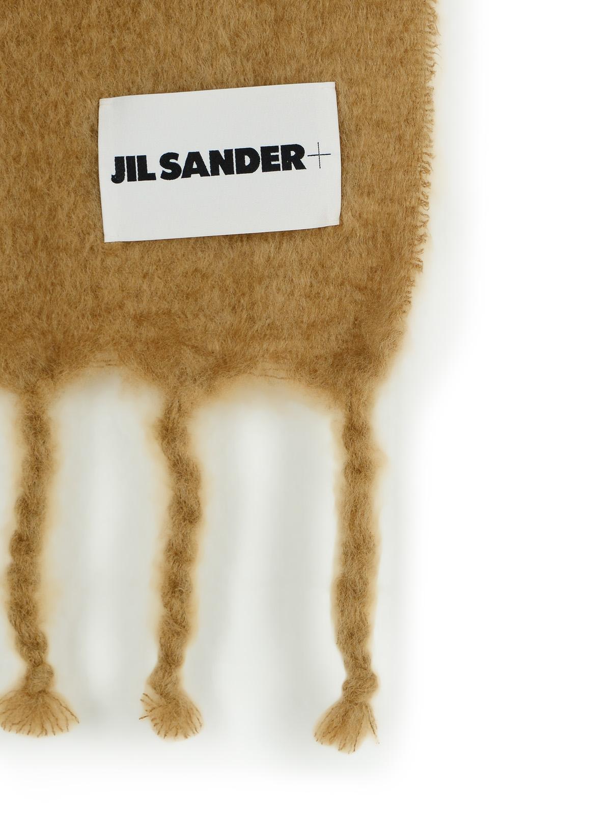 Jil Jil Sander Beige Mohair Blend Scarf - Image 4
