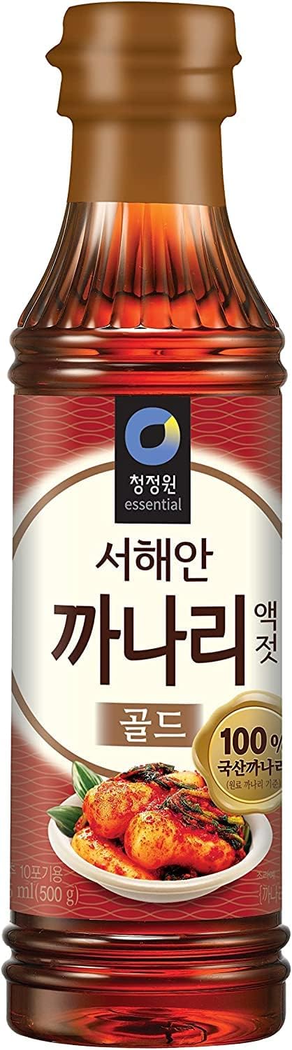 O’Food [Sardines Extract, Squid Extract, Shrimp Extract 500g Each 1 Set] Korean Seasoning Set Extracts Sardines, Squid, Shrimp, Fish Sauce, Korean Food, Korean Seasoning, Kimchi Ingredients