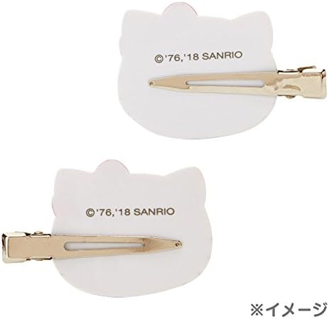 Sanrio N-1803-813532 Tuxedo Sam Hair Clip for Bangs, approx. 1.5 x 0.4 x 2.0 inches (3.7 x 1 x 5 cm), ABS Plastic