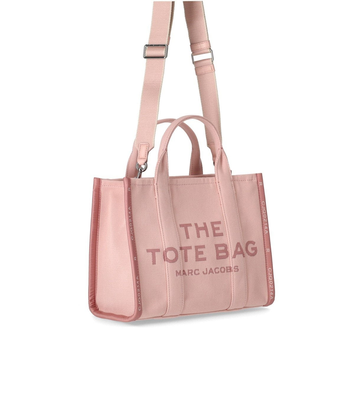 Marc Marc Jacobs Jacquard Medium Tote Rose Handbag - Image 4