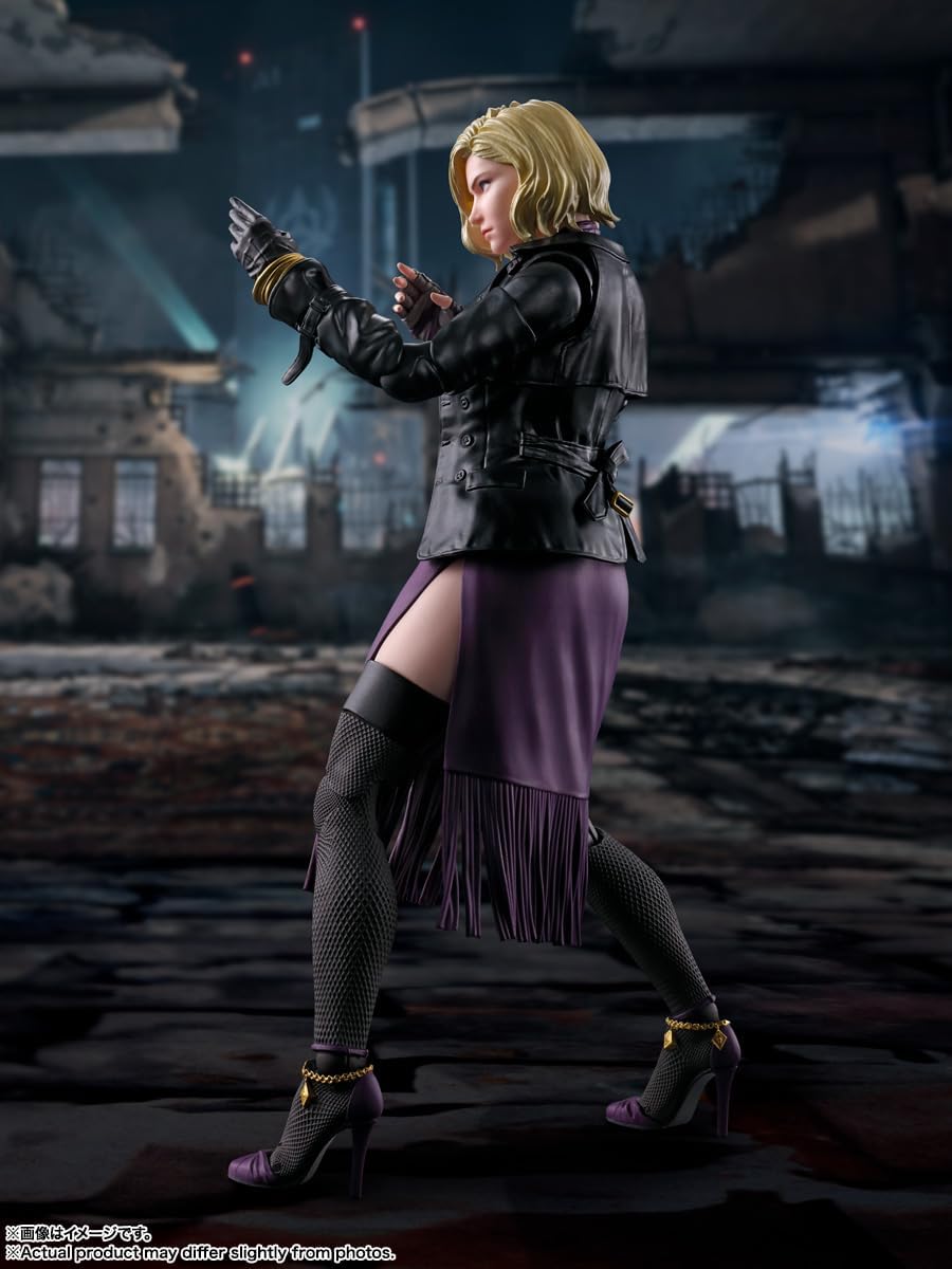 BANDAI SPIRITS S.H. Figuarts TEKKEN 8 Nina Williams Approx. 5.9 inches (150 mm), PVC & ABS, Pre-painted Action Figure