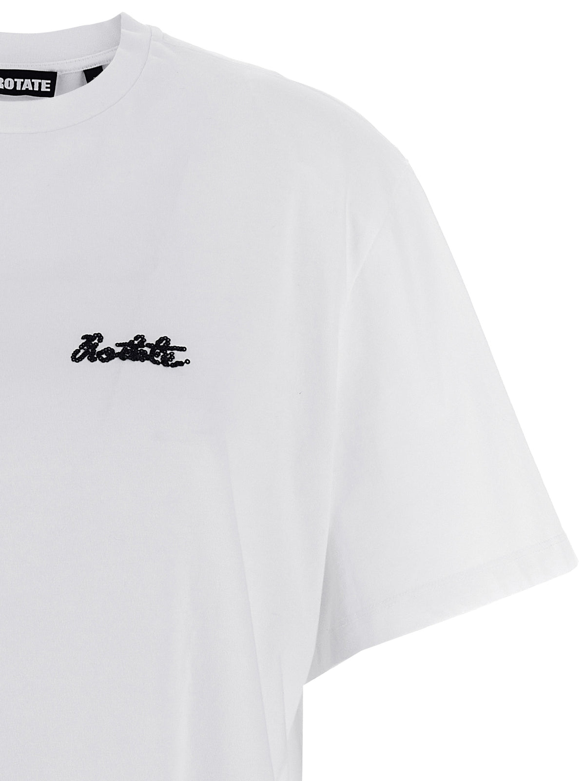 Rotate Birger Christensen 'Heavy -Offishized' Tシャツを回転させます - Image 4