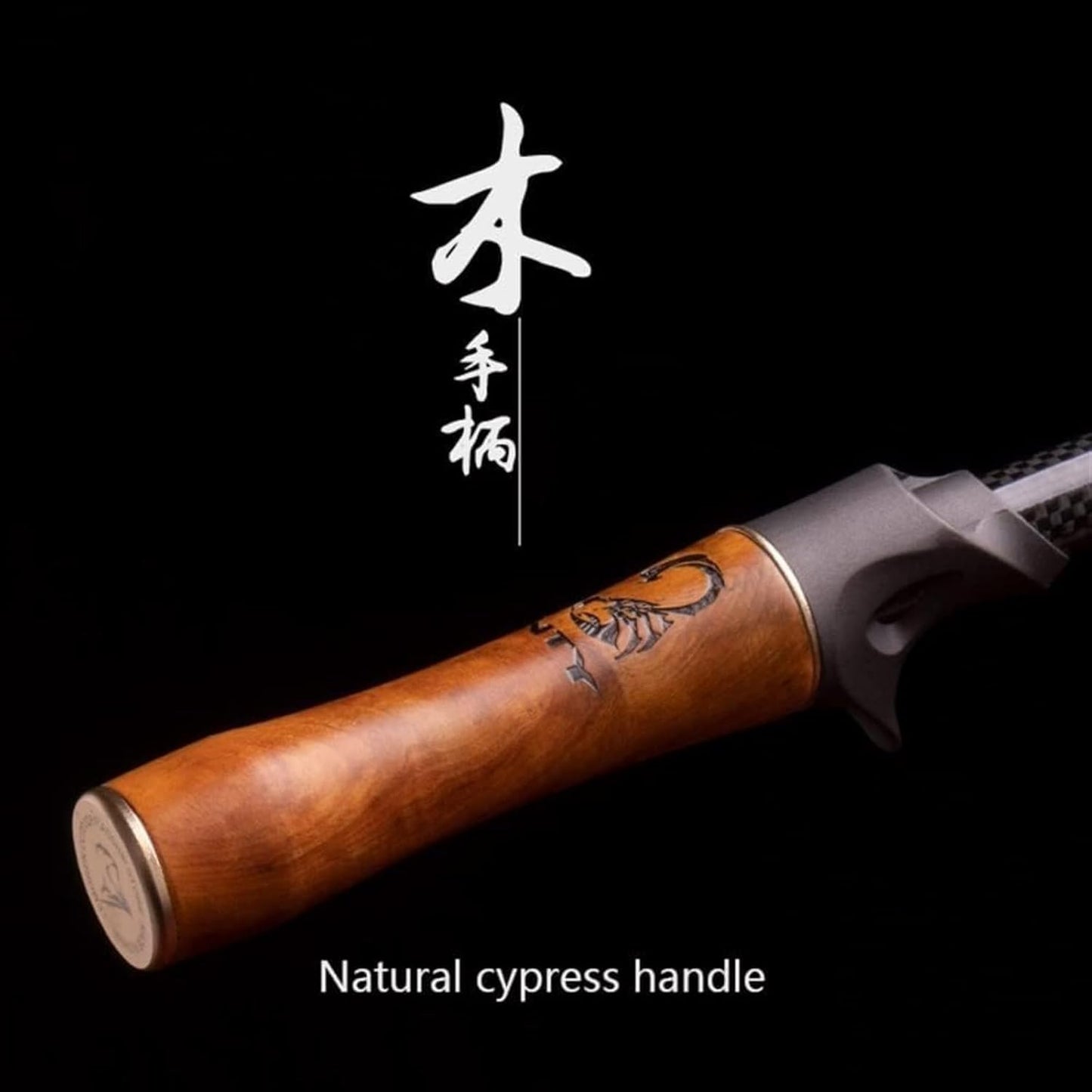 Ultra Light Fishing Rod Ultra Light Fishing Rod Carbon Fiber Wood Handle Spinning/Casting Pole Bait Power Solid Wood Handle Solid Top Ultra Soft Fast Fishing Rod Spinning Model