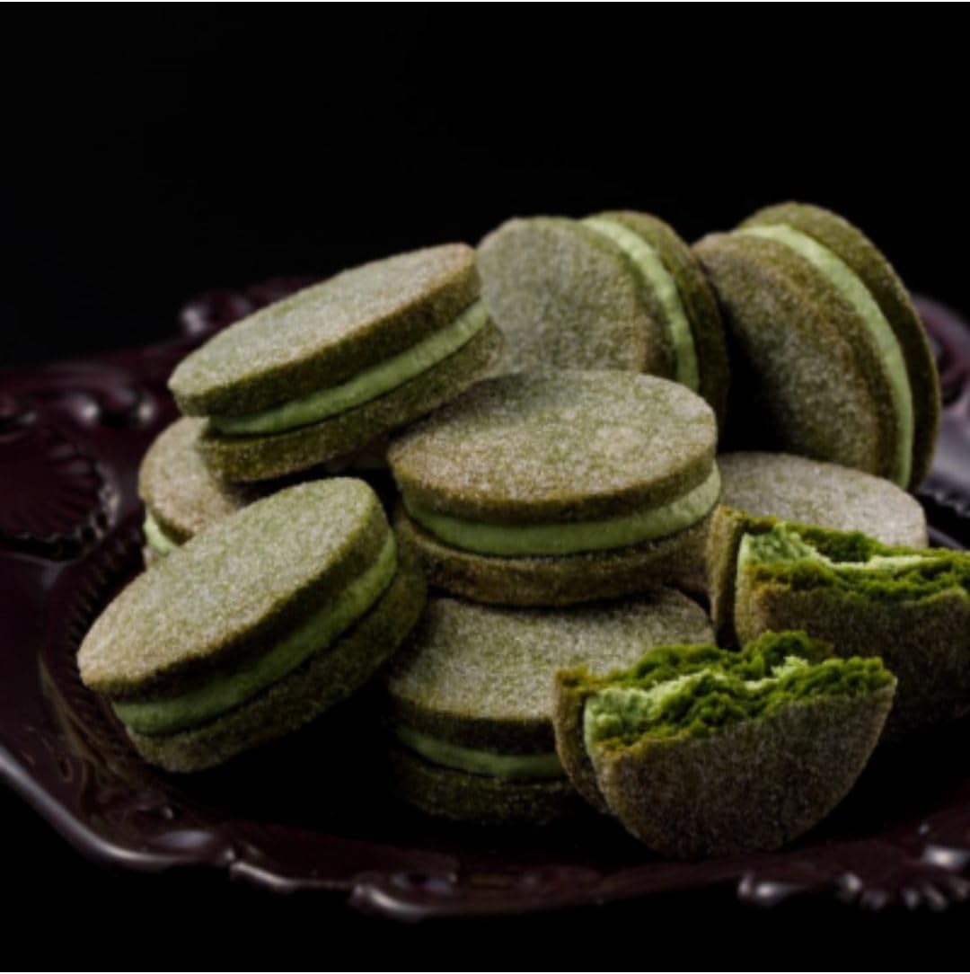 Patisserie Ichiryu Flavorful Tea Premium Milky Sand, Set of 9 | Uses Rice Flour, Produced in Fukuoka Prefecture, Gluten Free Cookies