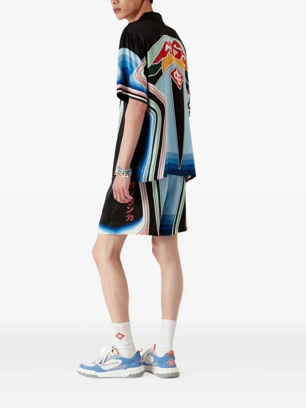 Casablanca カサブランカグラフィックマウンテンショーツ - Image 4