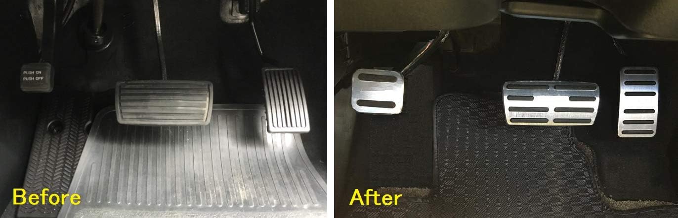 HONDA Honda Step Wagon Step Wagon Spudder Stream Odyssey CR-V Elysion Aluminum Pedal Cover Pedal Cover Pedal Set of 4 Full Set