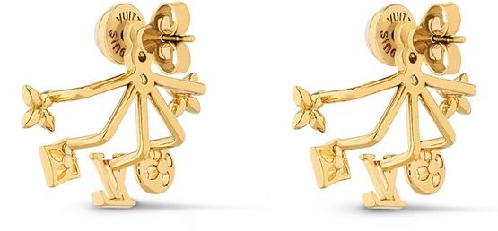 LOUIS VUITTON Cruiser Earrings - Image 4