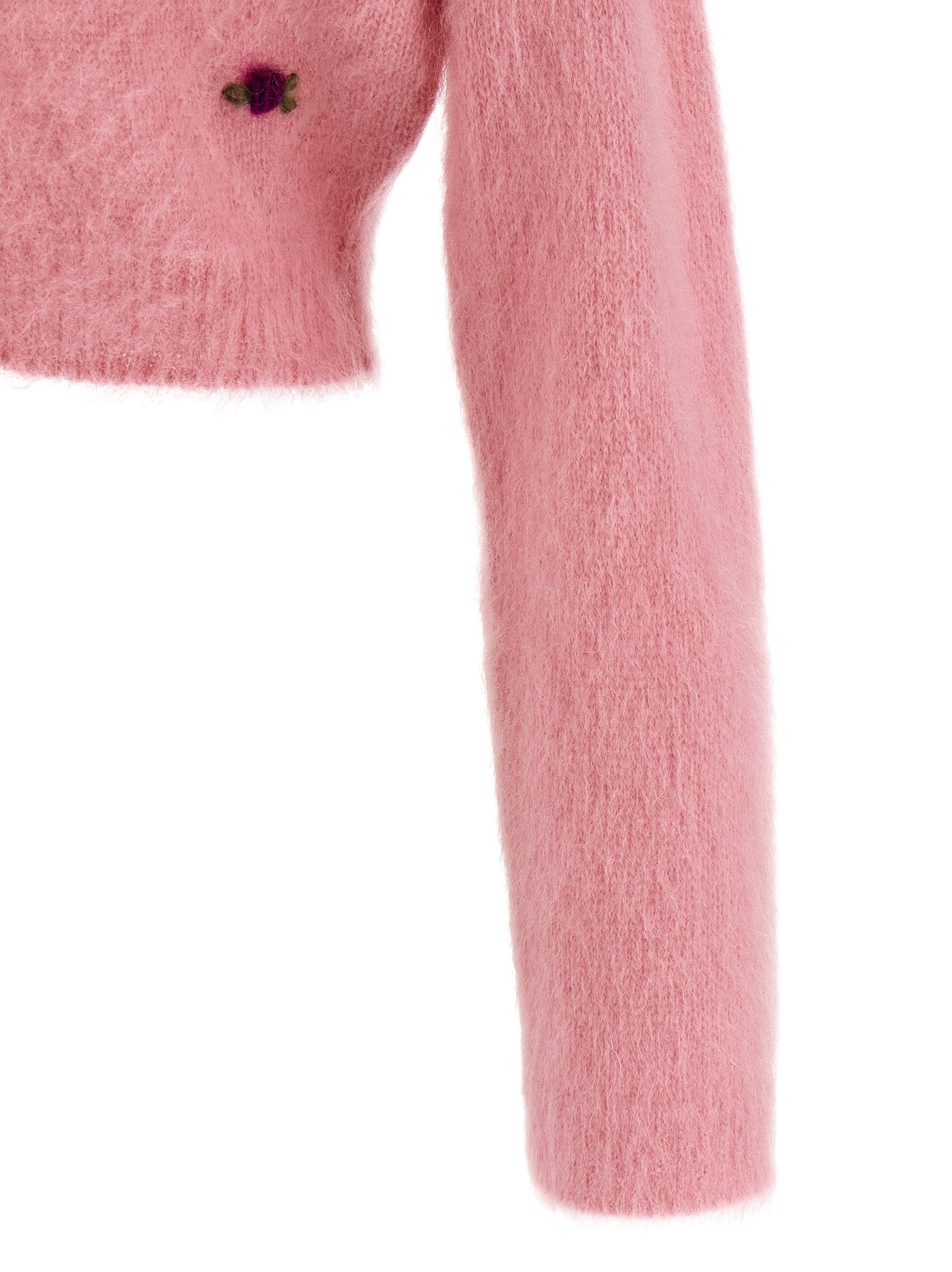 Alessandra Rich 'Carded Mohair' Cardigan - Image 4