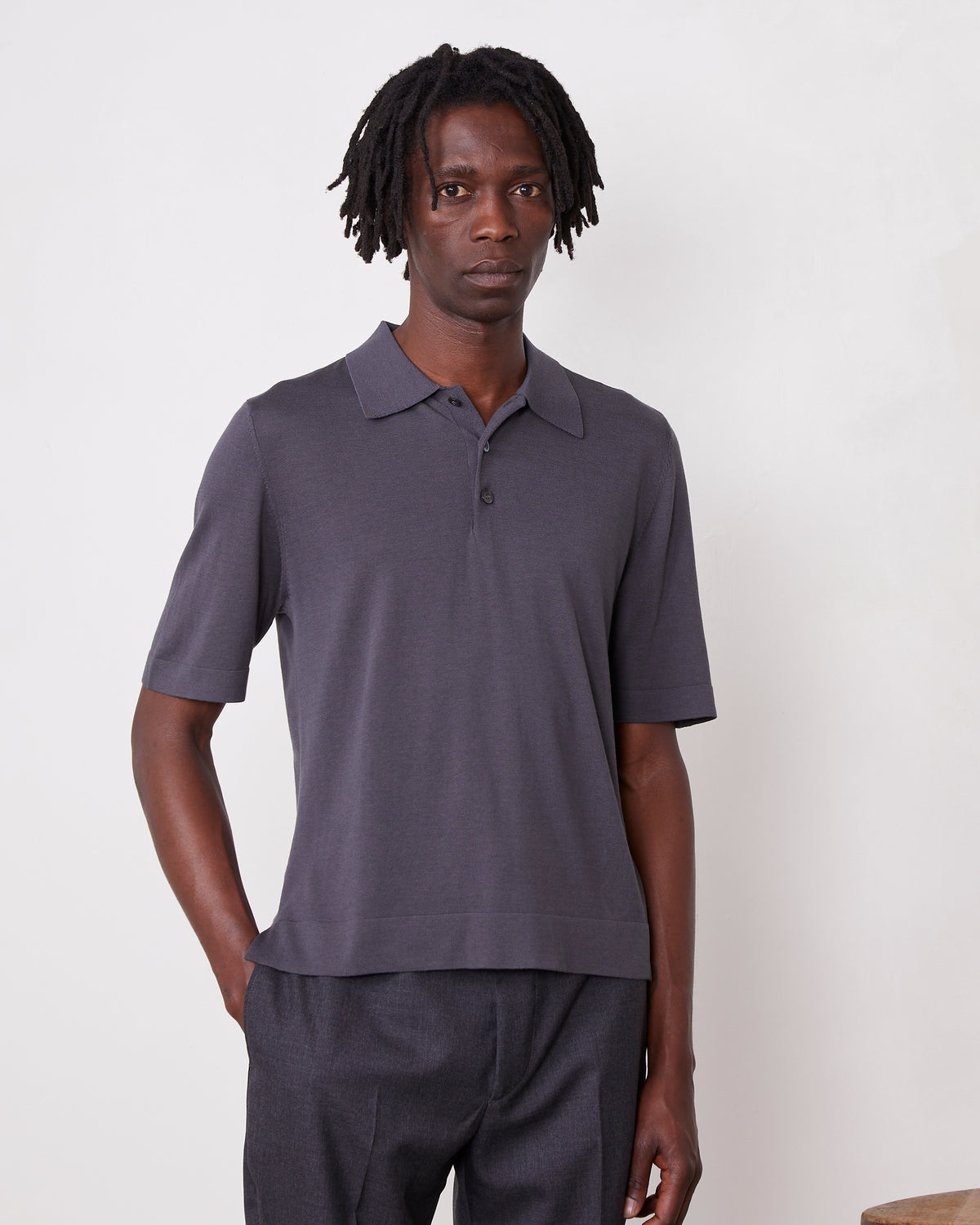Off Officine Generale T Shirts And Polos Grey - Image 4