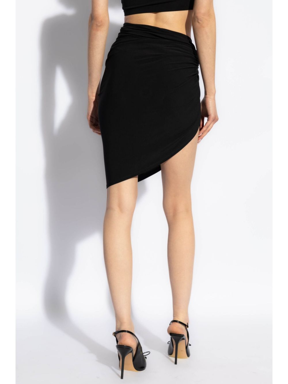 Jacquemus Jacquemus La Mini Jupe Drapeado Mini Skirt - Image 4