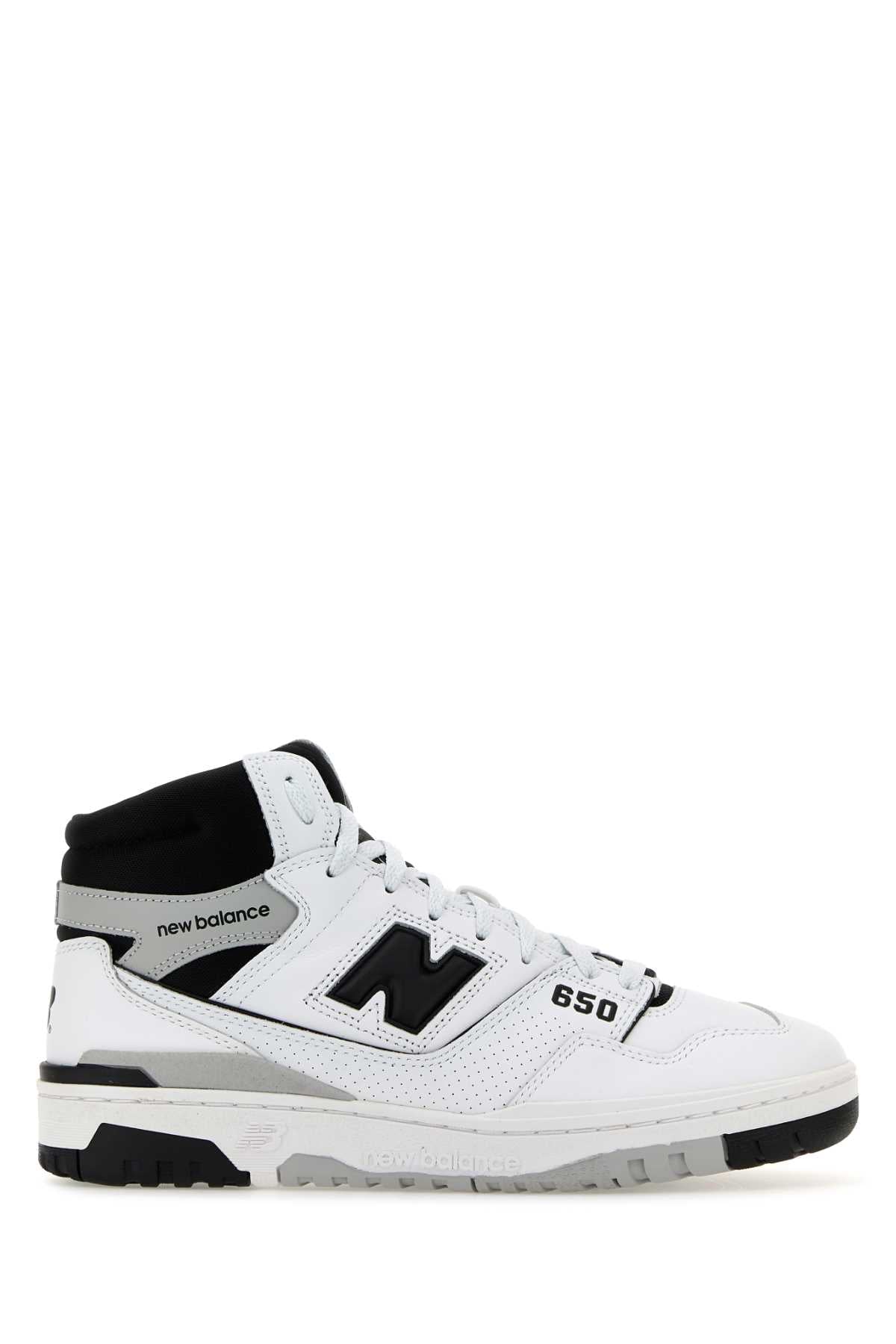 Designer Brand ニューバランスマルチカラーレザー650スニーカー - Image 4