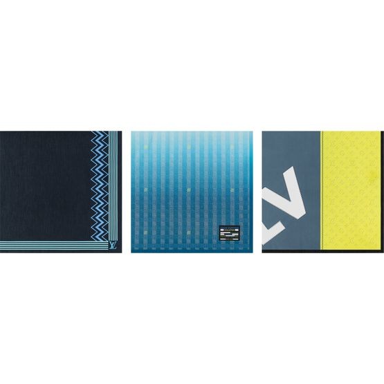 LOUIS VUITTON Set Of 3 Bandanas - Image 4